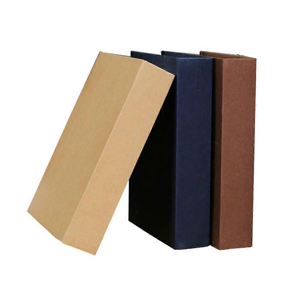Fake Book Decorations For Home And Office Rectangular Shape Book Model Design 27X17X4.5CM Decoration 3Set