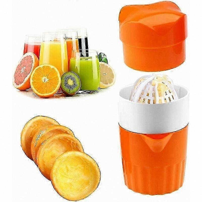 Manual Fruit Juicer Extractor Tool for Home Use Hand Press Juice Maker Bottle Squeezer Cup