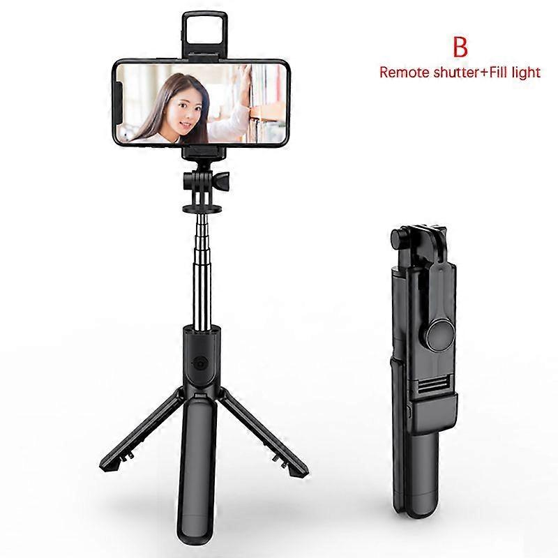 Bluetooth Selfie Stick Fill Light Tripod With Remote Shutter For Android Ios