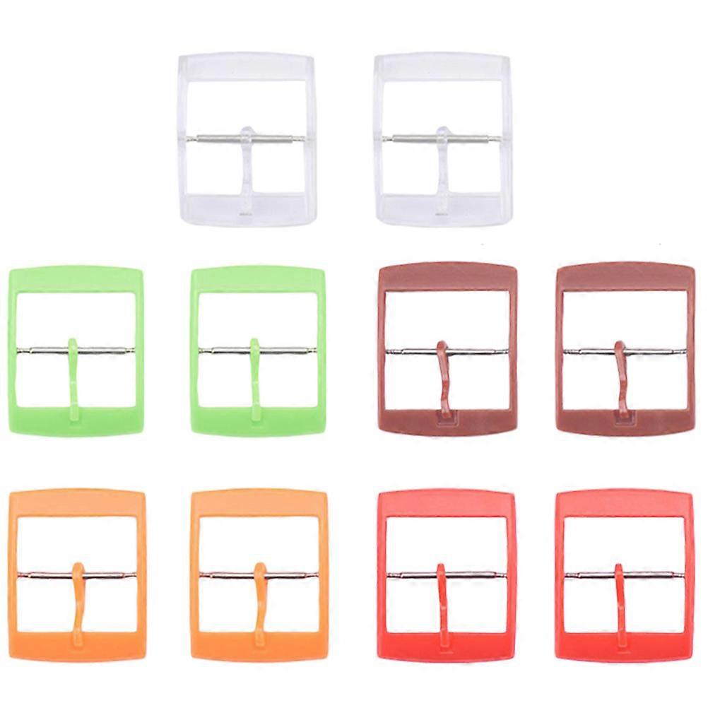 Watch Accessories Clasp For Friends Rectangular Simple Style Adjustable Replacement 10Pcs