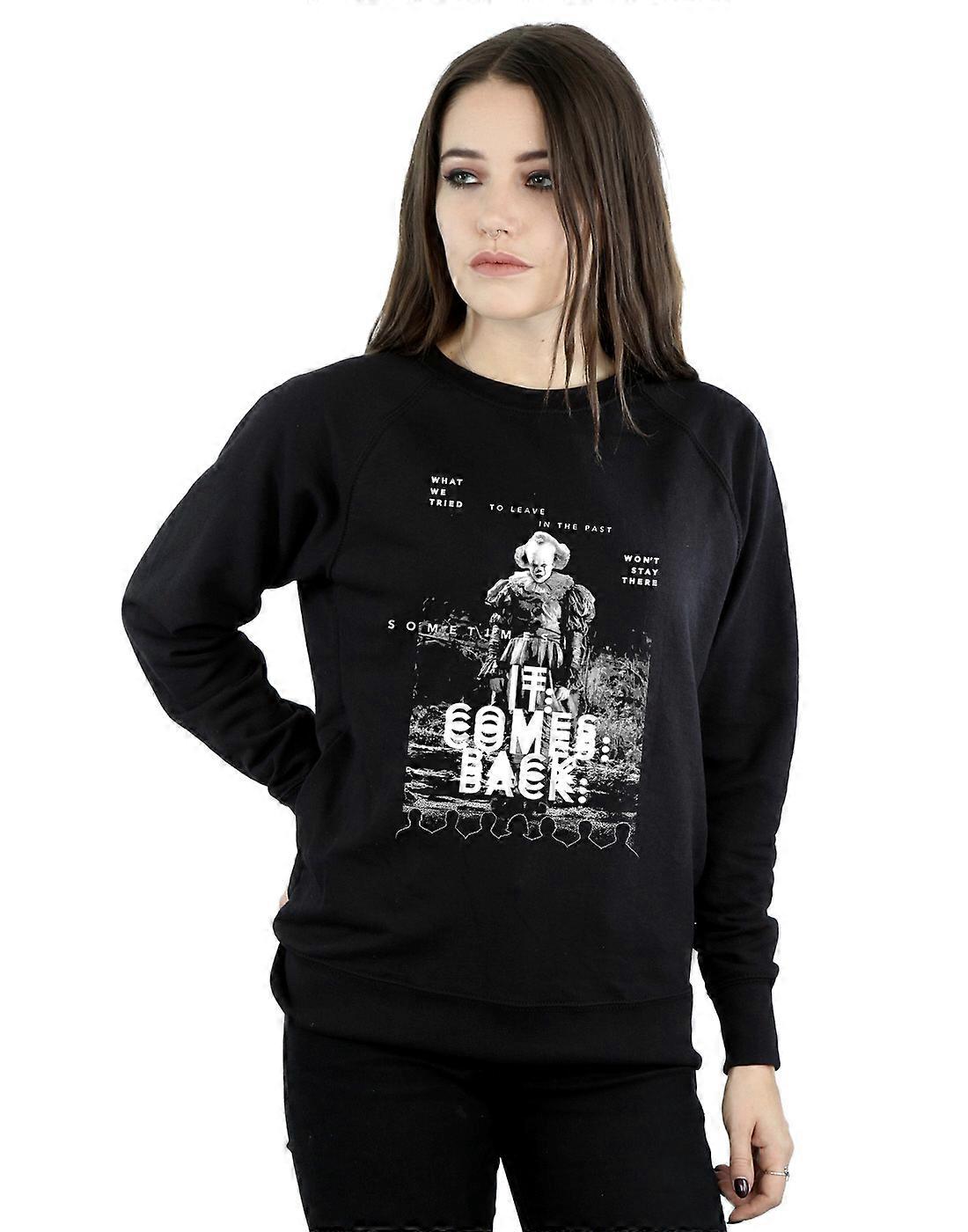 It Women's Poster Blurred Sweatshirt