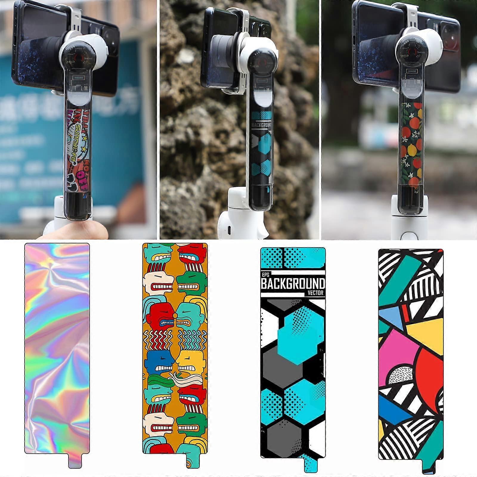 Colorful PET Decorative Stickers Full Body Coverage Combo 1 for Insta360 Flow