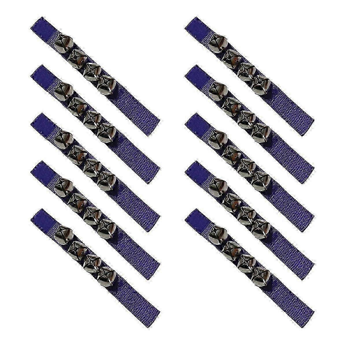 Purple Hand 10Pcs Orff Handbell, Multi-Faceted Ability Development Handbell, Dance Performance Inst
