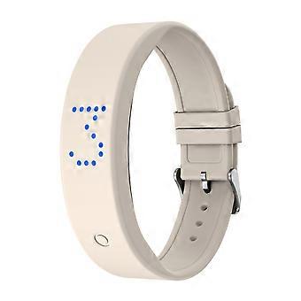 Bracelet connecté B6, traqueur d'activité physique, bracelet de sport électrique avec minuteur, suivi du sommeil, podomètre, 8 alarmes et vibration.
