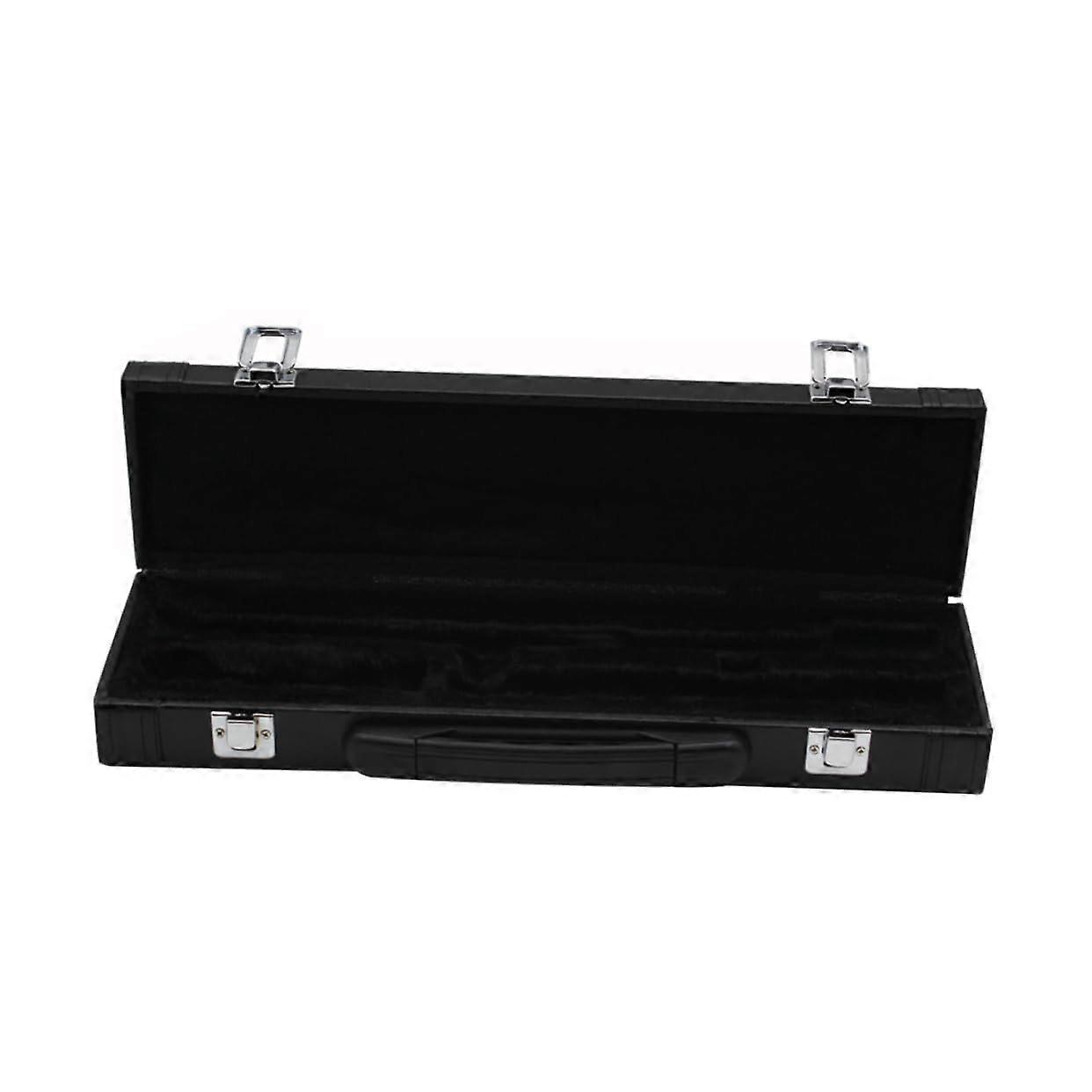 Leather Flute Case with Durable Protection, Dustproof Storage Box, Universal Fit for Flutes