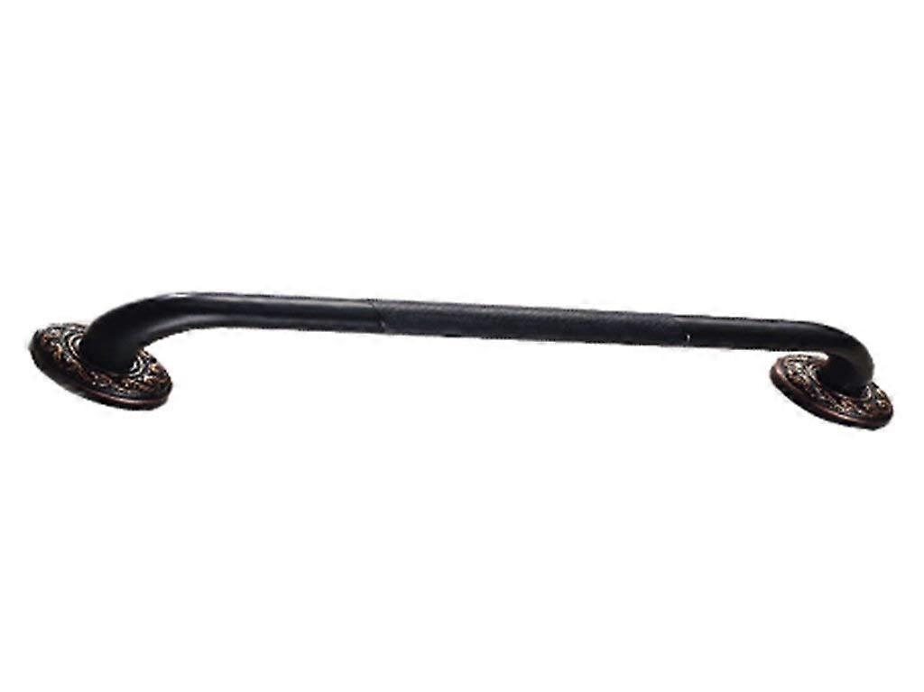 Black Bathroom Grab Bar with Wall Mounted Towel Rail, Scratch Resistant Corrosion Resistant