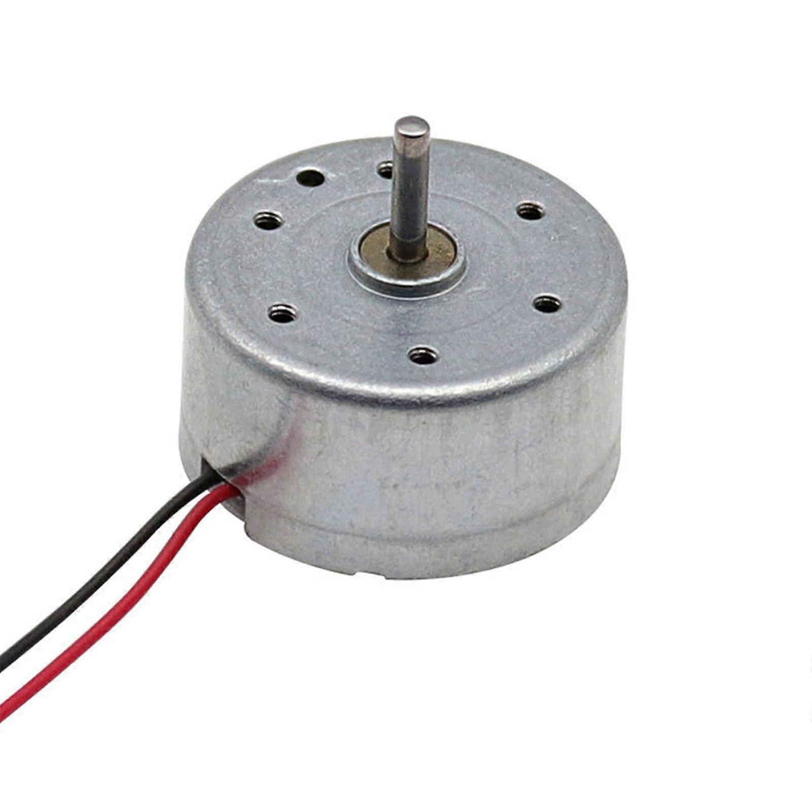 Speed DC Motor 300 Compact Durable Low Noise Mini Electric Motor for DIY and Model Projects