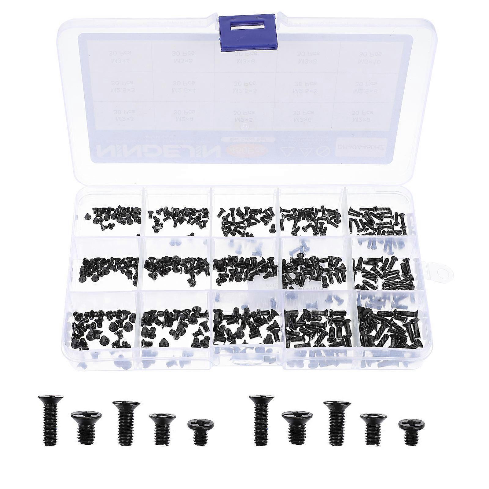 Stainless Steel Screws Practical Screws for 1Set Computer Repair Kit