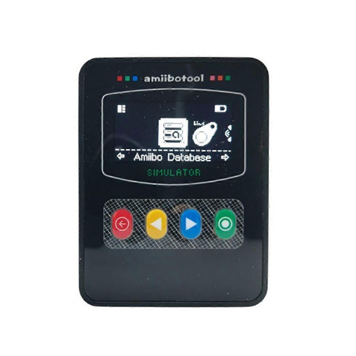 For Amiibotool Pixl. INFC Smart Emulator OLED HD Smart Emulator for Switch/Switch2 U IC/ Accessories Black