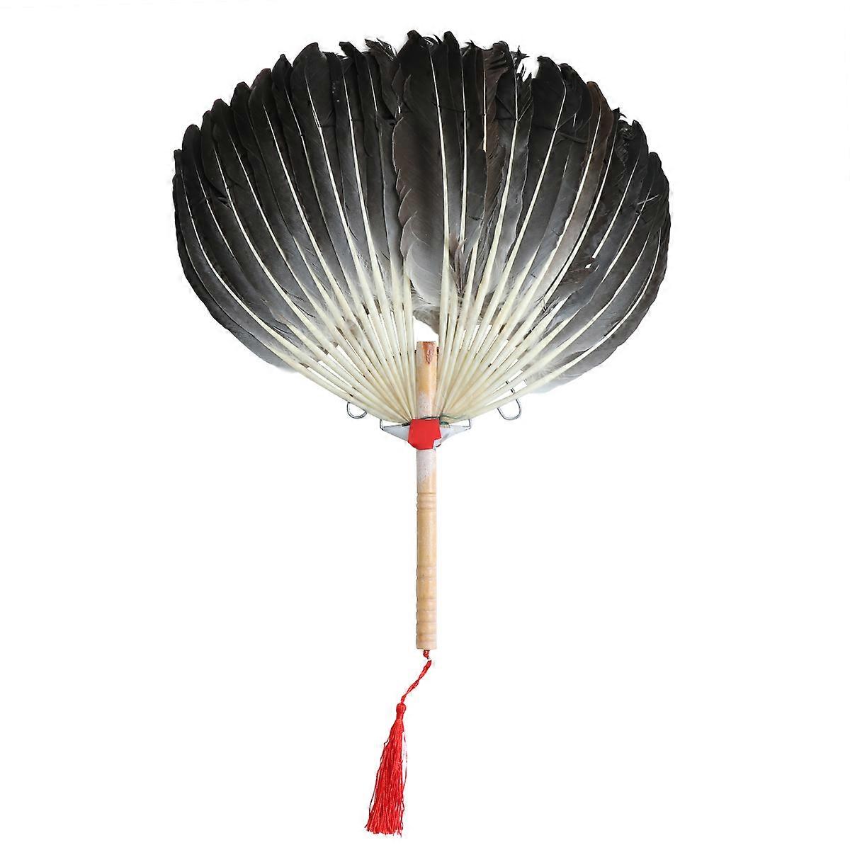 Beautiful Fan Fan for Cool 24 Pieces Goose Pattern