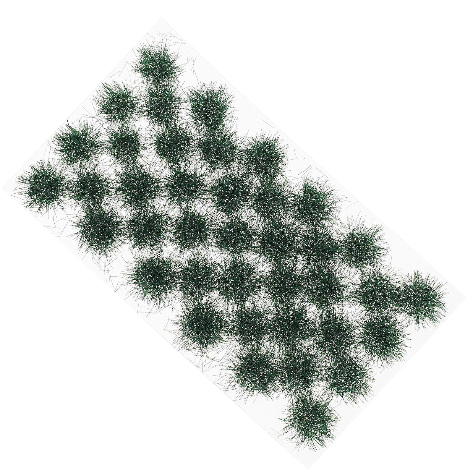 Artificial Grass Model Simulation Cluster for Decor 1 Box Mini Resin Craft