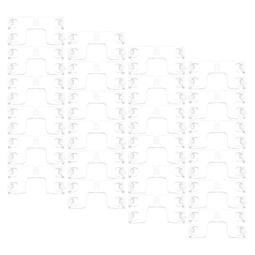 Butterfly Shaped Blind Clips for Blinds Valance Replacement 30Pcs Plastic Clips