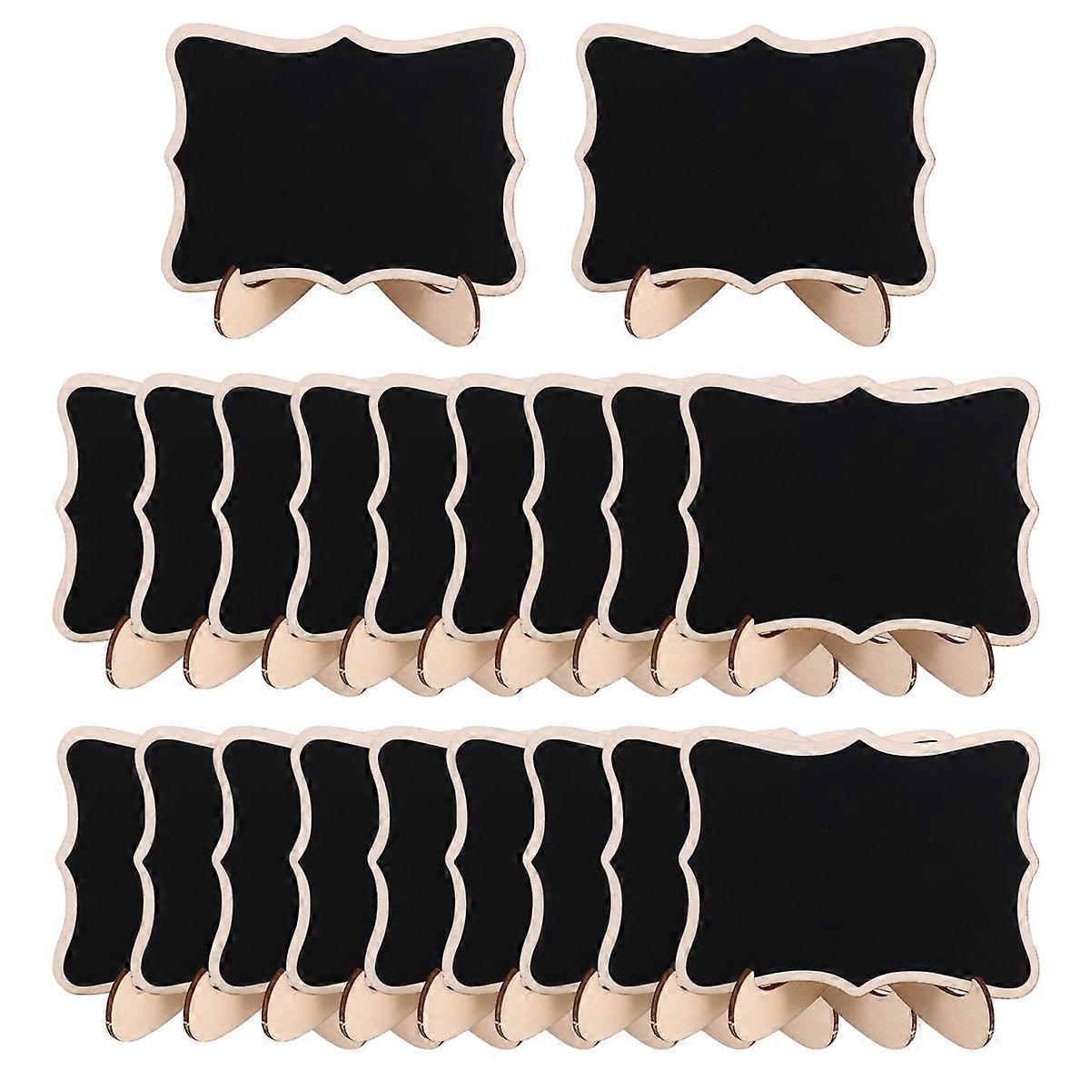 Mini Chalkboard Sign,20 Pack Small Blackboard