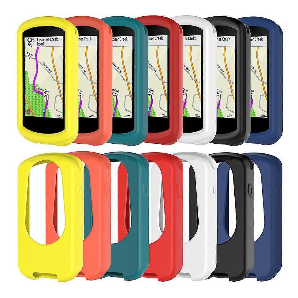 Bike Computer Case Edge1030 for Protection Red Silicone Shell