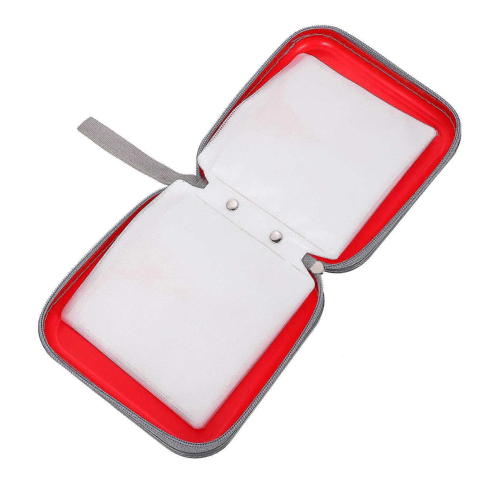 Cd Storage Bag Portable for Storage 40 Capacity Dvd Plastic Case
