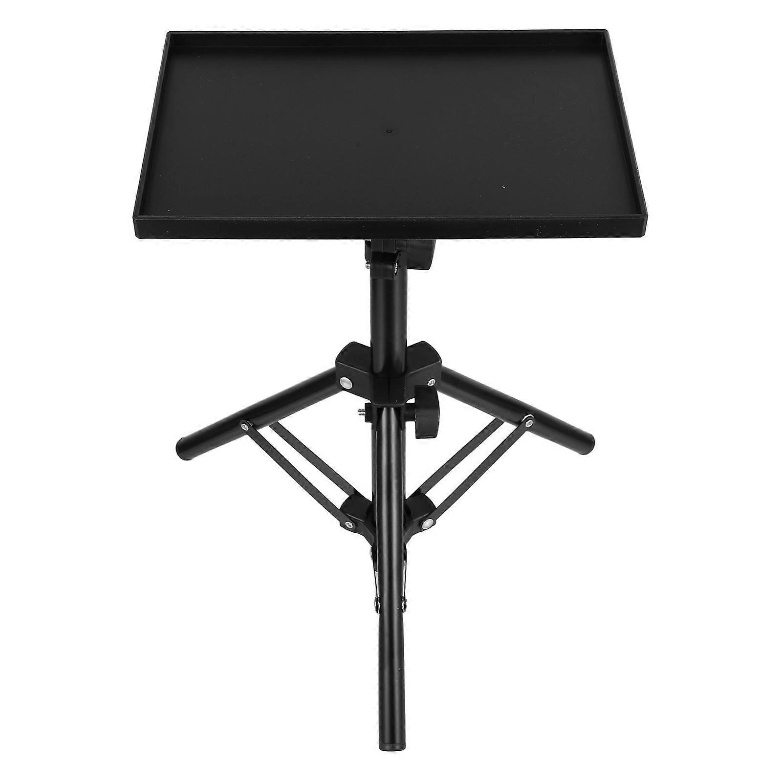 Projector Stand Tripod for Adjustable Placement Featuring Anti-Slip Tray