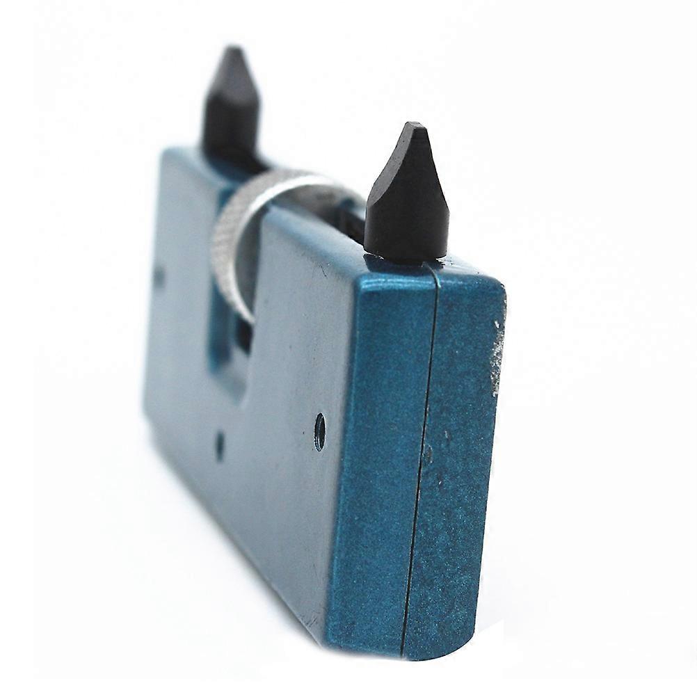Adjustable Watch Back Case Opener Tool for Watch Repair 2 Claws Blue