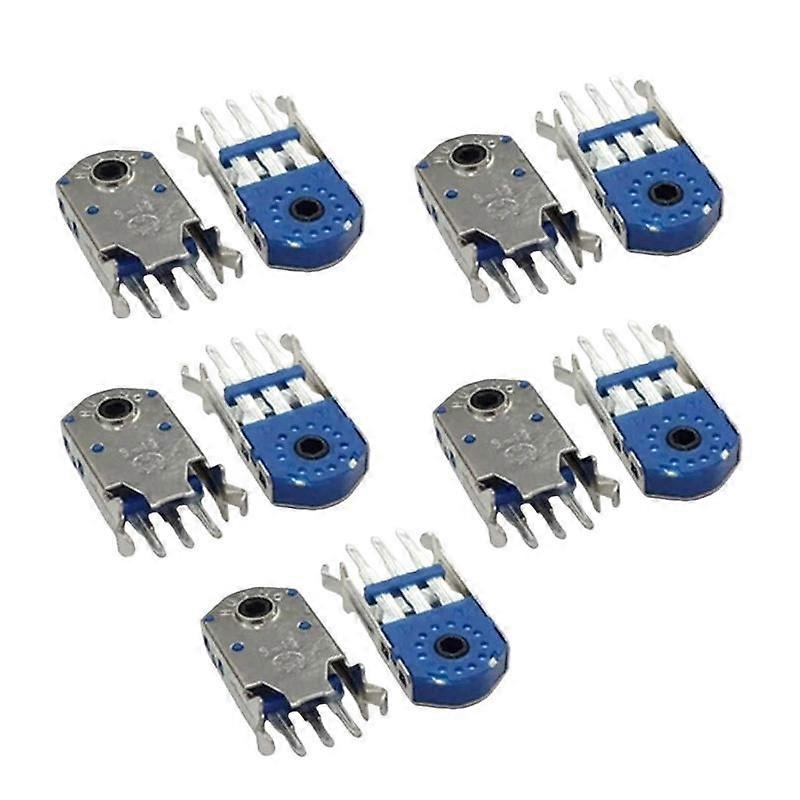 10pcs Mouse Wheel Encoder Blue Core 13mm
