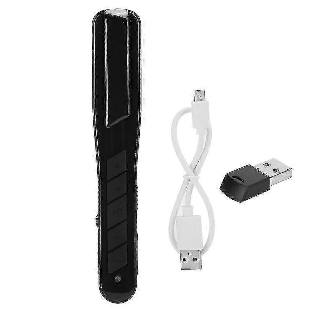 2.4GHz Wireless PowerPoint Presenter with USB Receiver and Remote Control
