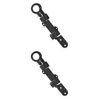2 Pieces Bike Rear Mudguard Mount Connector, Adjustable Seatpost Clamp, Easy Installation Durable