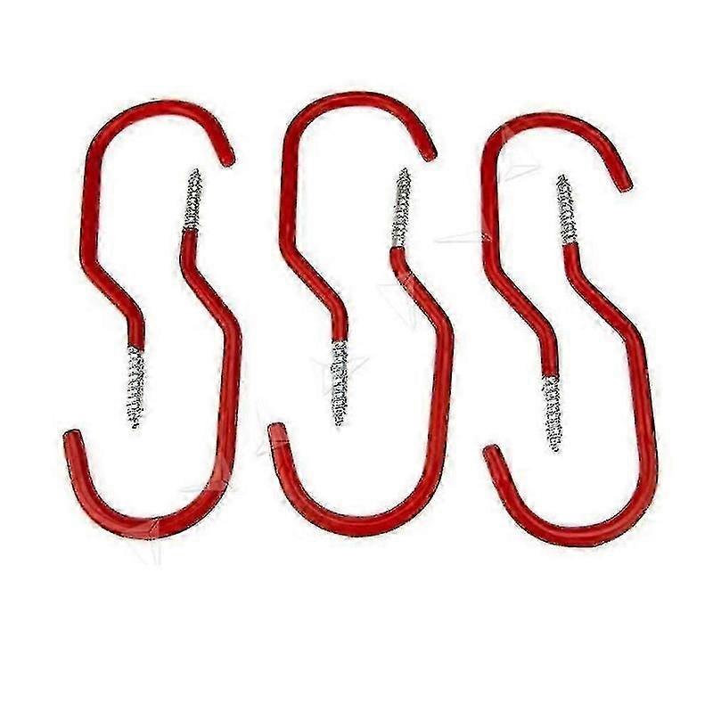 Bike storage hooks plastic screw-in type