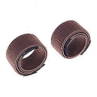 2pcs Reddish Brown Bun Maker for Women and Girls, Easy DIY Updo Hair Styling Tool with Secure Hold