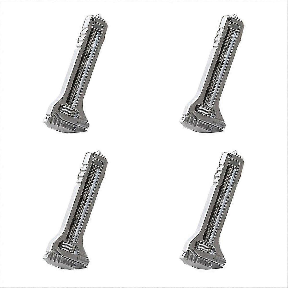 4pcs Mini Bottle Opener Wrench Rustproof Multi Tool Wrench Adjustable