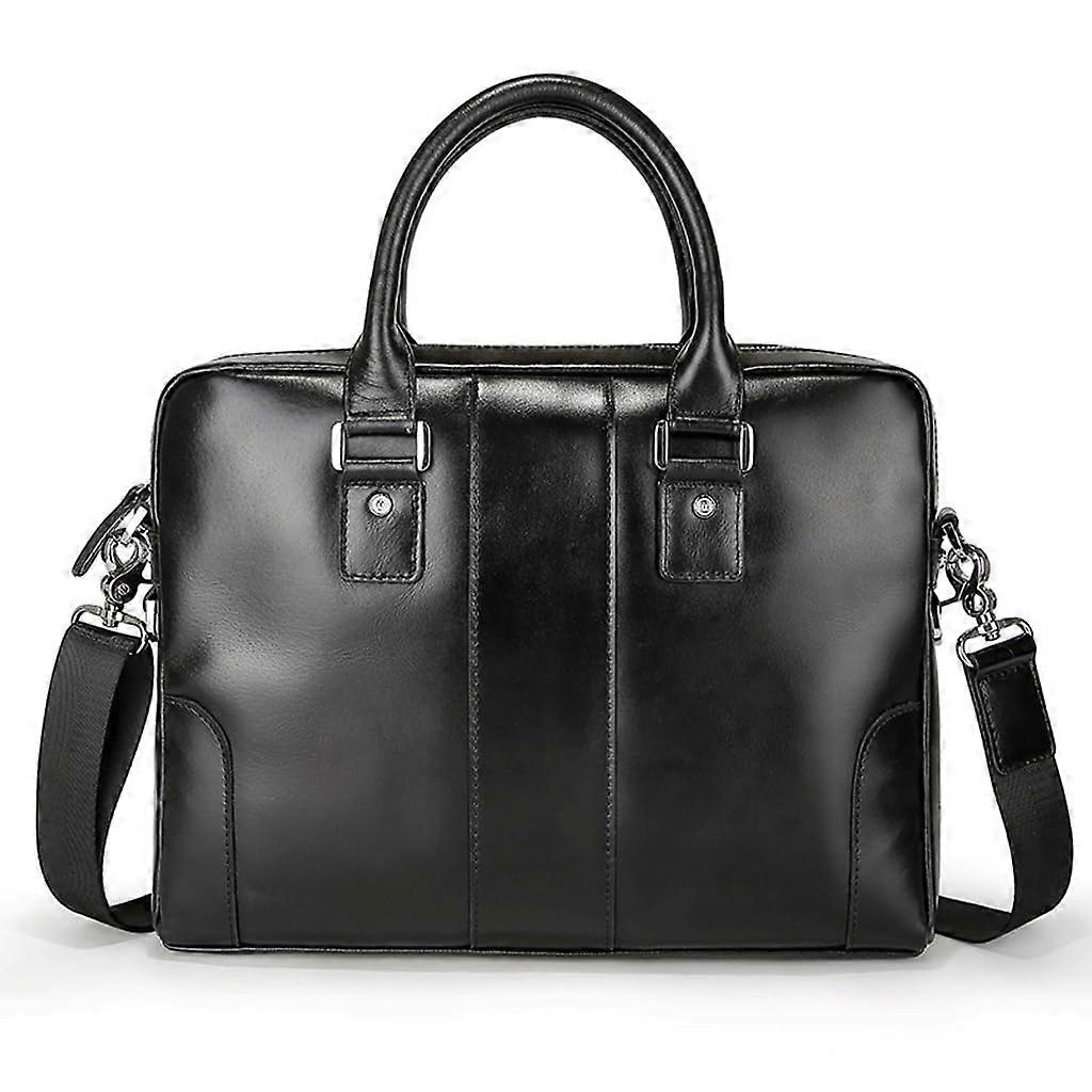 Laptop Briefcase with Durable Handstitched Design and RustResistant Lock for Work and Commute