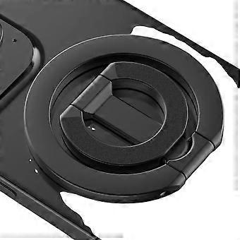 Magnetic Phone Ring Holder 360° Rotation DoubleSided Grip Stand for iPhone 15 14 Pro Smartphones