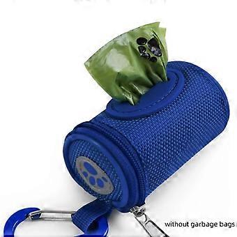 Dog Walking Pet Dog Poop Bag Dispenser Waterproof Zipper Pet Waste Bags Carrier with Carabiner Clip Dog Poop Bag Holder Pet