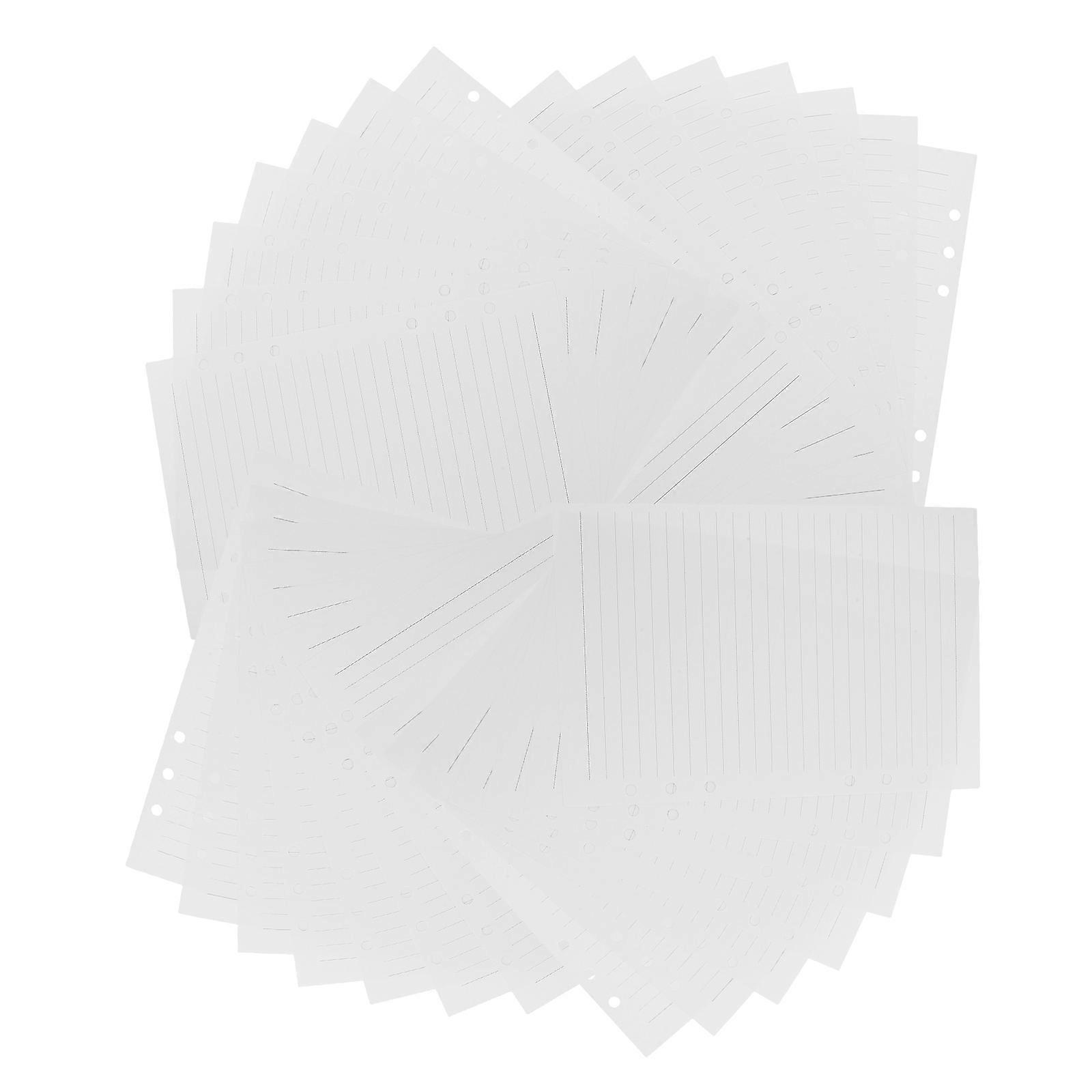 Planner Inserts A5 Lined Notebook Paper for Binder Refills 225 Sheets