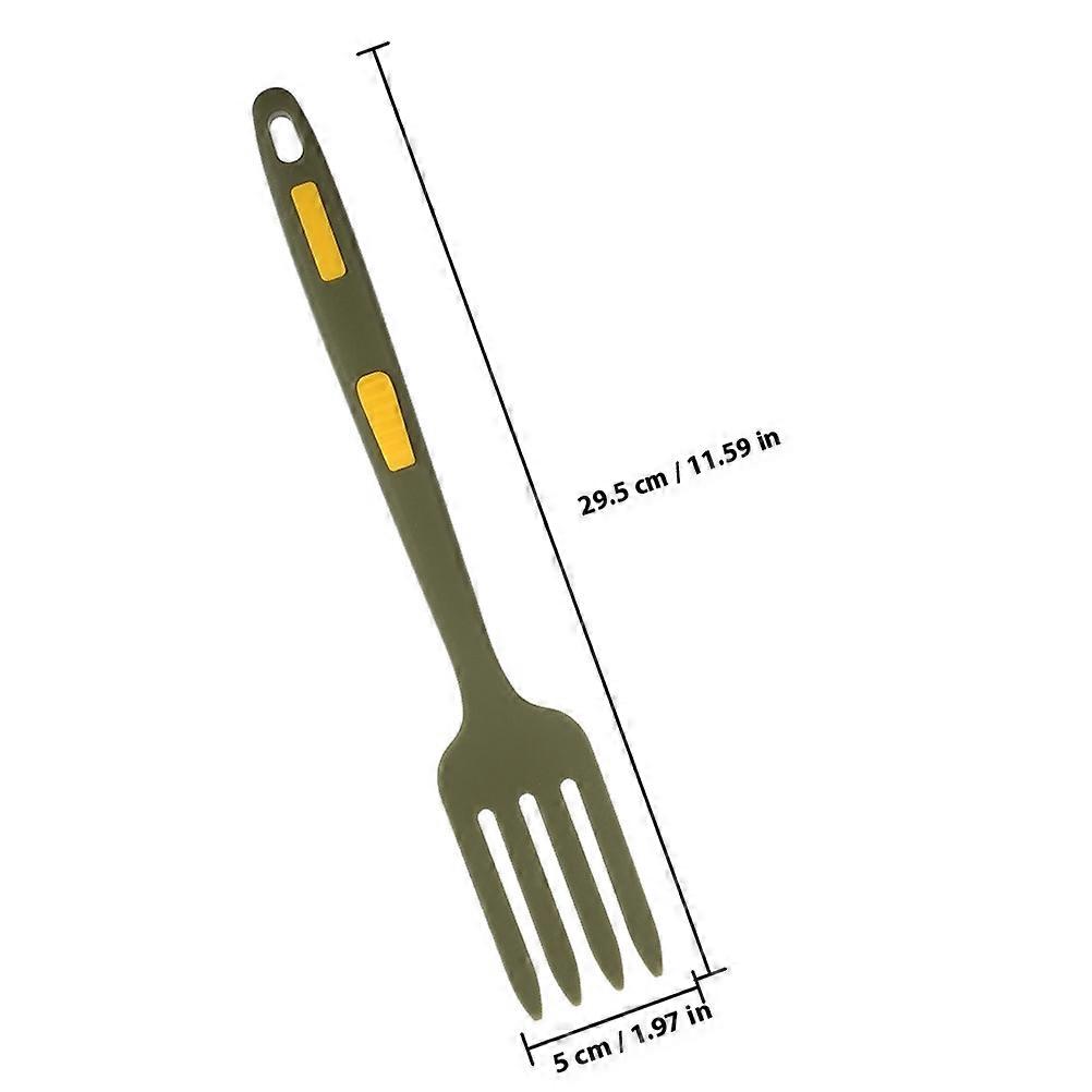 Household Silicone Fork 2Pcs Multi-Function Ergonomic Food Forks