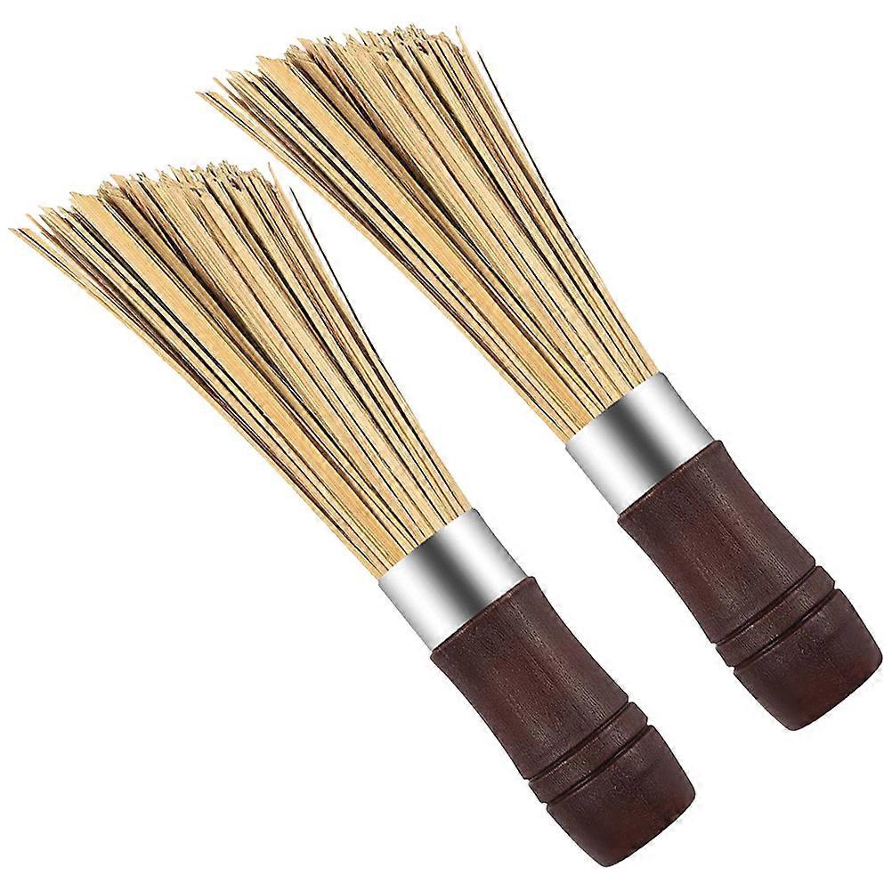 Brush for Cleaning with Handle 2Pcs Durable Kitchen Scrub Tools