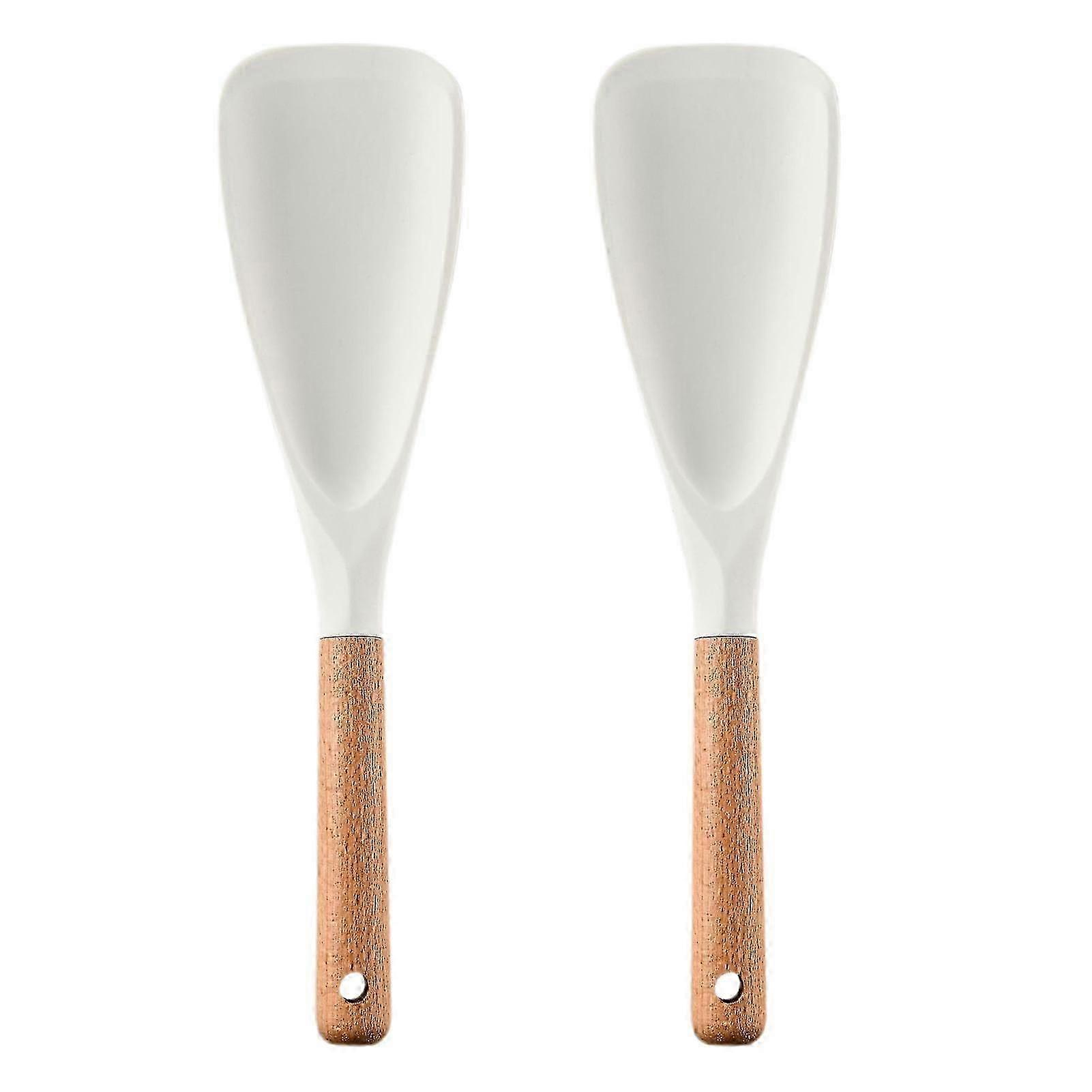 New 2025 Multi-function Silicone Spatula Spoon 2025, 2pcs Kitchen Cooking Utensils