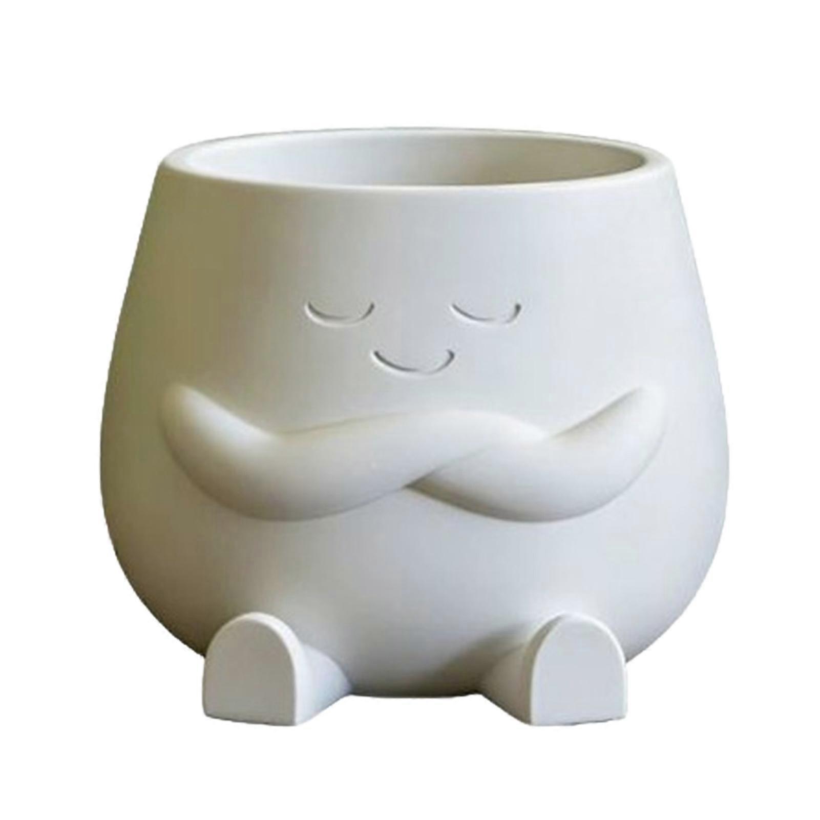 Flower Container Adorable & Breathable for Cactus