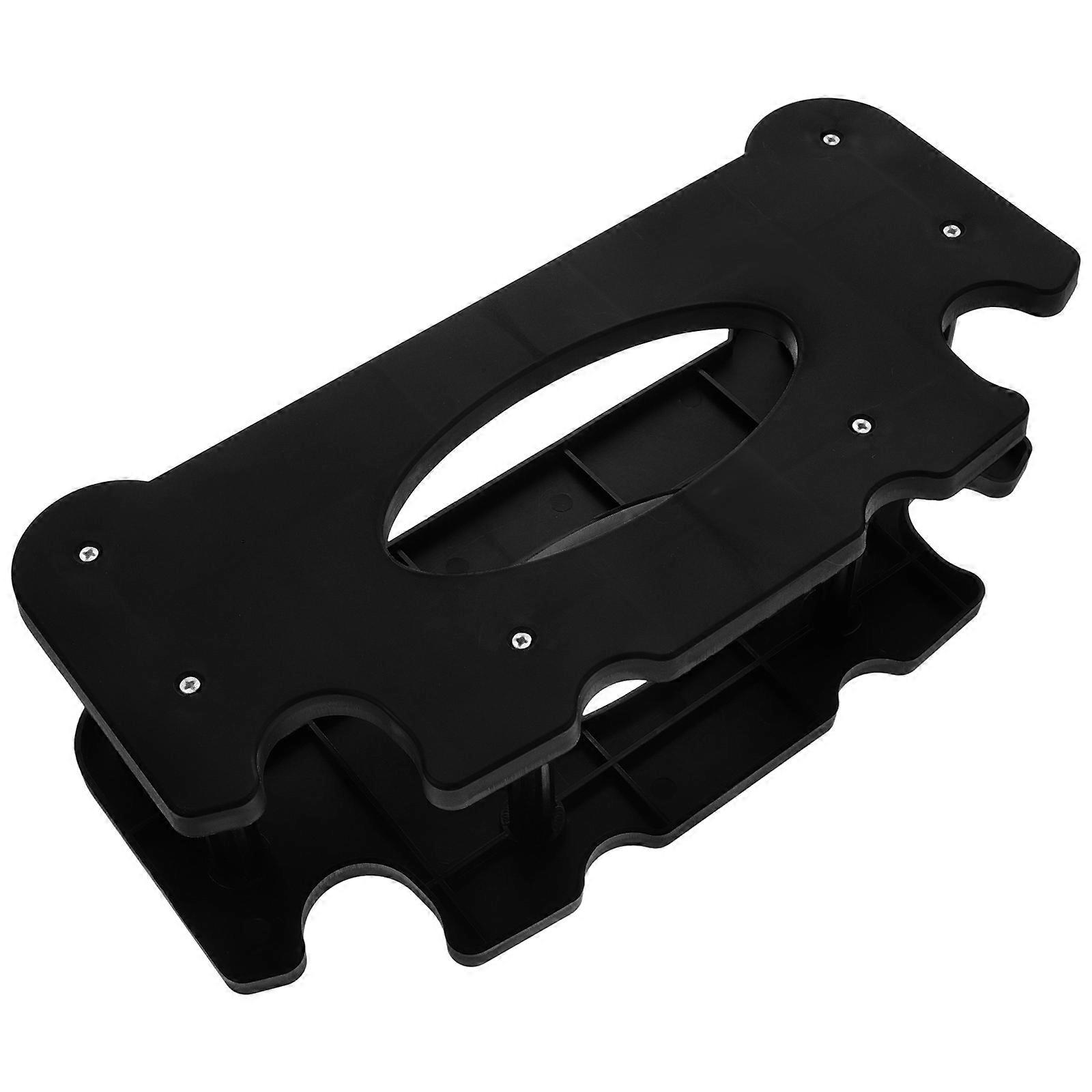 Support pour haltères, 4 pièces, en plastique robuste.
