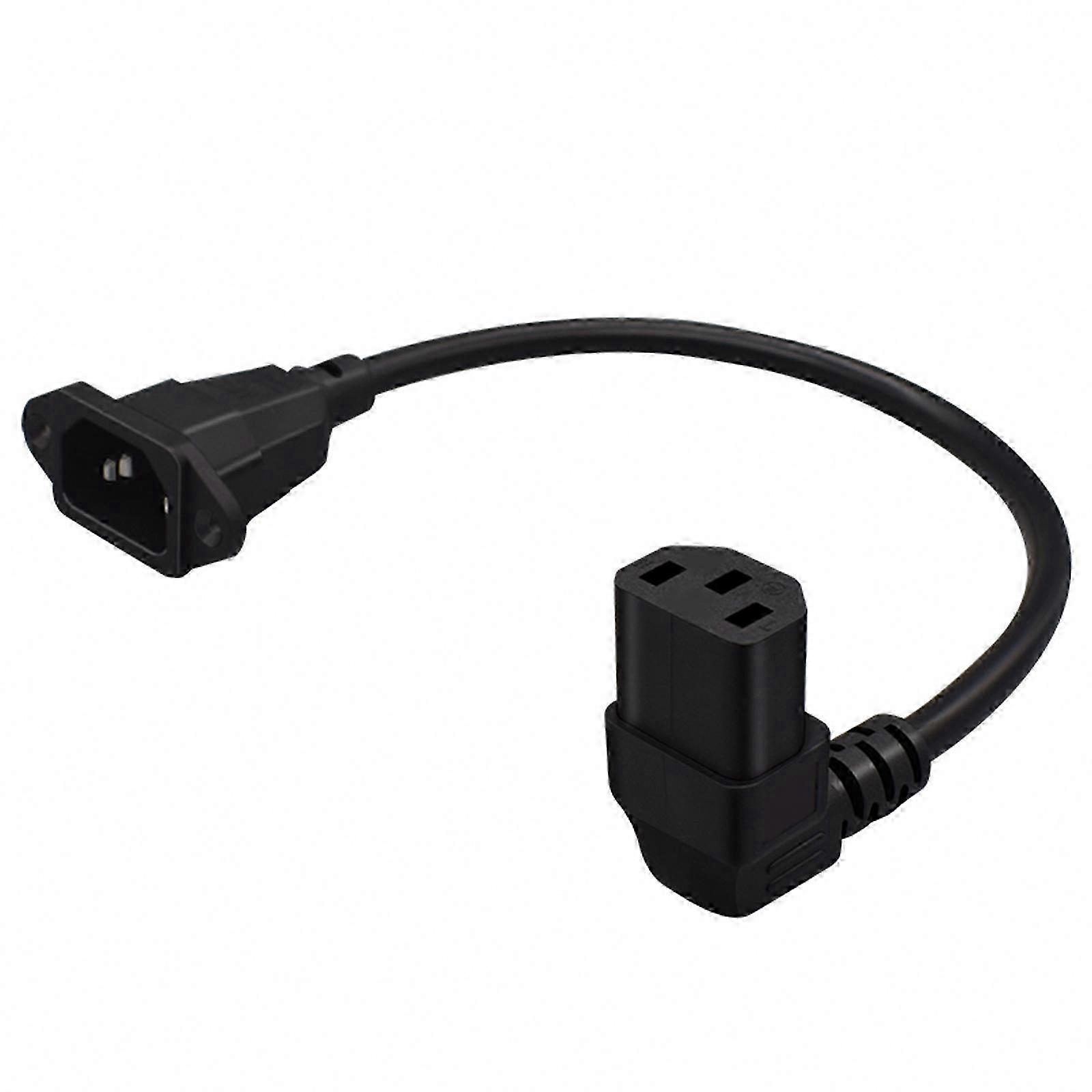 C13 to C14 Power Extension Cable Adapter for Computers 30/60cm