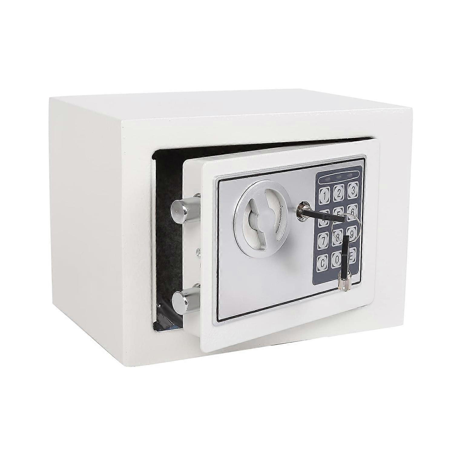 Electronic Keypad Lock Box Small Steel Security Box