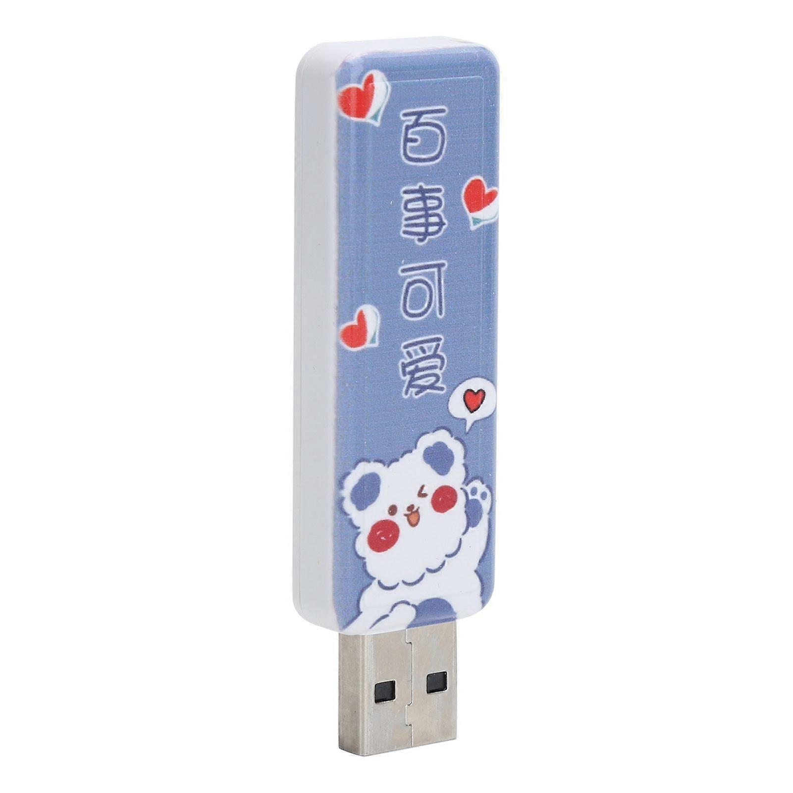 U Disk PushPull USB2.0 Memory Car Flash Drive Gift Computer Accessories Cartoon Pattern(32GB )