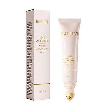 Line Smoother Targeted Fine Line Blurring Primer, Tinted Primer with Vitamin C & Niacinamide for Mature Skin, Minimizes Wrinkles and Pores