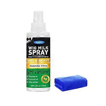 KineShineX Parykk Detangling Spray - Øyeblikkelig glatthet, Frizzkontroll