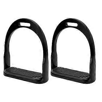 Premium Aluminum Die Casting Wide Safety Horse Riding Stirrups compatible with Kids Children