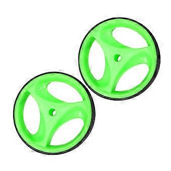 Children Bike Auxiliary Wheel for Balance 1Set Adjustable Light Green Accessories
