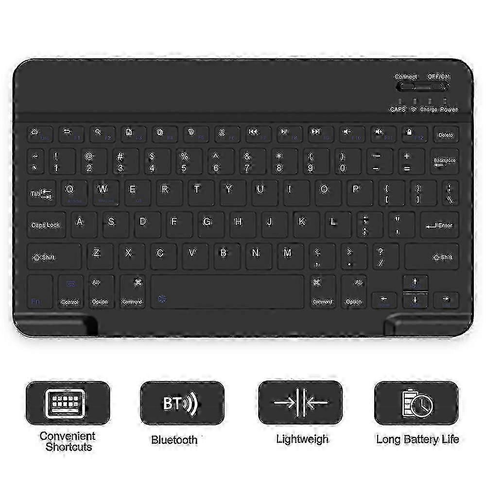 compatible with Samsung Galaxy Tab A9 Plus(+) Split Bluetooth Keyboard Leather Case + Dual Mode Mouse Set