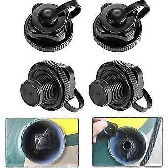 4pcs Inflatable Air Valve Replacement for Inflatable Boat Kayak Canoe - Kayak Equipment Accessories [MI]