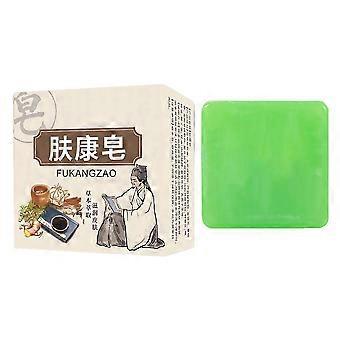 Fukang Herbal Soap Bar Deep Cleansing Ginger Glycerin Bath Bar for Oily Skin