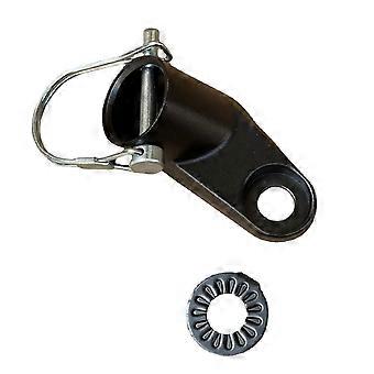 Steel Bicycles Cargo Trailer Adapter Connector Attachment With Safety Tilt Mechanism For Camping Gear Rough Terrains Multicolor