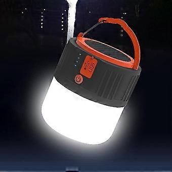 Rechargeable Solar Lantern with USB - 5 Modes, Remote Control, Portable LED Camping Torch for Outdoor Adventures