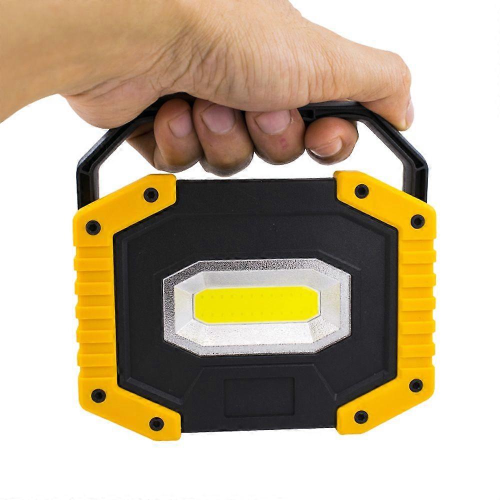 Work Light 3 Modes Portable Lantern USB LED Floodlight for Camping