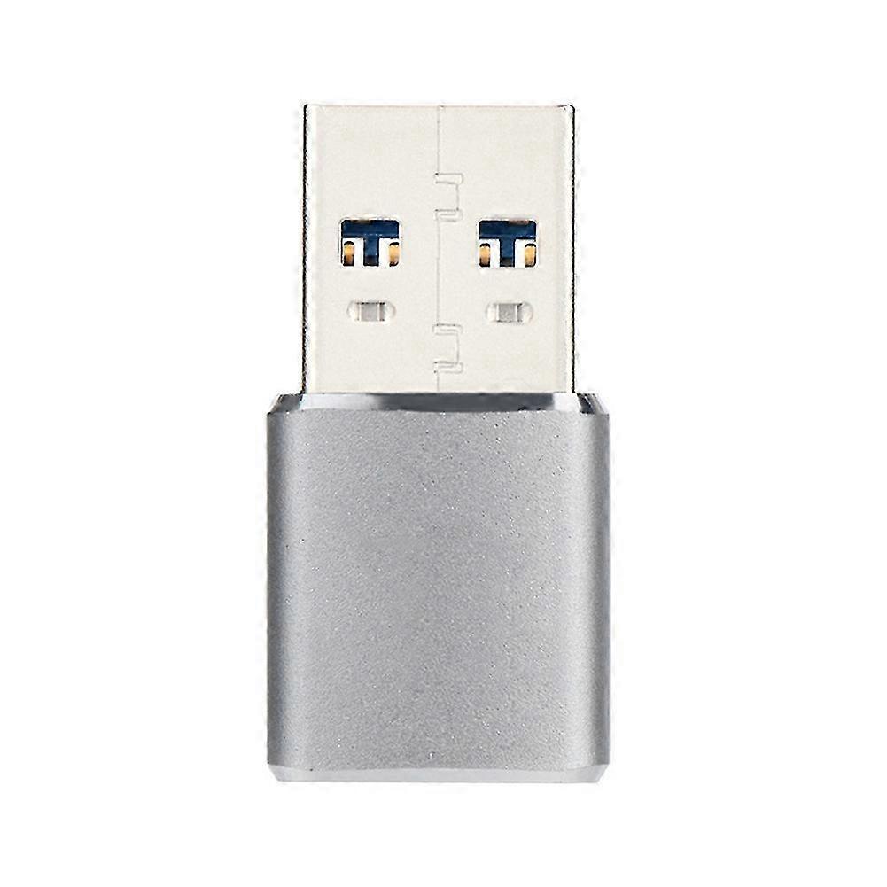Mini USB 3.0 Memory Card Reader Adapter compatible with Card/TF Card Reader Adapter Pc Computer Laptop Silver